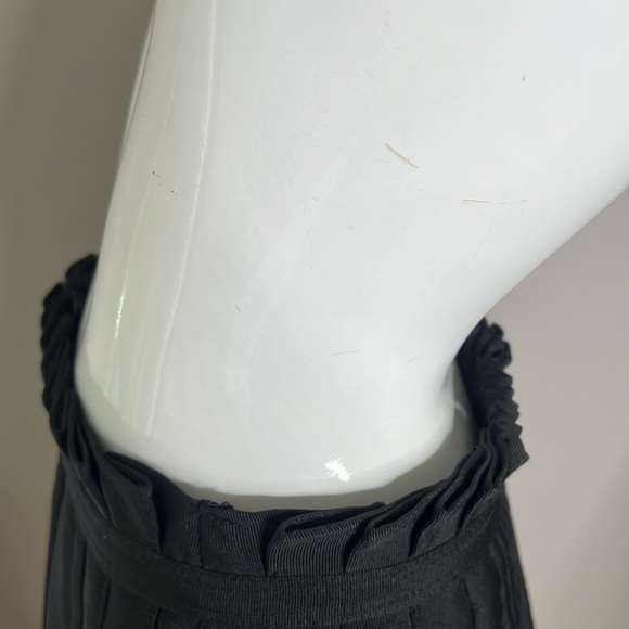 Zac Posen for Target Sz 11 Heavy Polyester Semi Structured Back Zip Mini Skirt - Picture 5 of 7